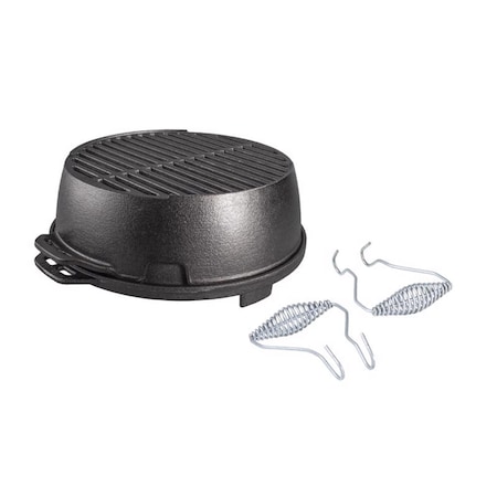 Lodge Lodge 12 in. Kickoff Charcoal Grill Black L12RG